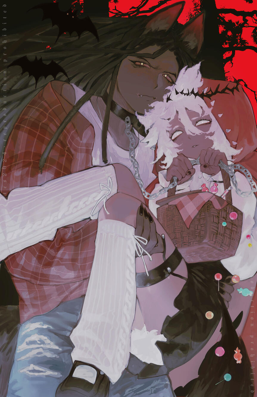 OC Halloween Illustration 2024